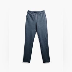 NWT Ministry of supply Women's Fusion Straight Leg Pant - Navy Heather